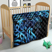 Humpback Whale Matariki New Zealand Quilt NZ Maori Paikea Poutama Luxury Blue LT14 - Polynesian Pride