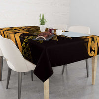 Humpback Whale Matariki New Zealand Tablecloth NZ Maori Paikea Poutama Luxury Gold