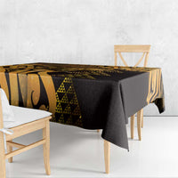 Humpback Whale Matariki New Zealand Tablecloth NZ Maori Paikea Poutama Luxury Gold