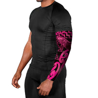 Humpback Whale Matariki New Zealand Arm Sleeves NZ Maori Paikea Poutama Luxury Pink