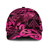 Humpback Whale Matariki New Zealand Classic Cap NZ Maori Paikea Poutama Luxury Pink LT14 Universal Fit Pink - Polynesian Pride