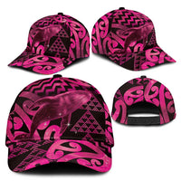 Humpback Whale Matariki New Zealand Classic Cap NZ Maori Paikea Poutama Luxury Pink LT14 - Polynesian Pride