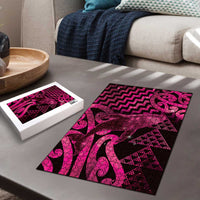 Humpback Whale Matariki New Zealand Puzzle NZ Maori Paikea Poutama Luxury Pink LT14 - Polynesian Pride