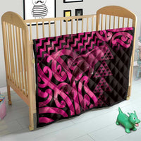 Humpback Whale Matariki New Zealand Quilt NZ Maori Paikea Poutama Luxury Pink LT14 - Polynesian Pride
