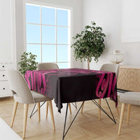 Humpback Whale Matariki New Zealand Tablecloth NZ Maori Paikea Poutama Luxury Pink LT14 - Polynesian Pride