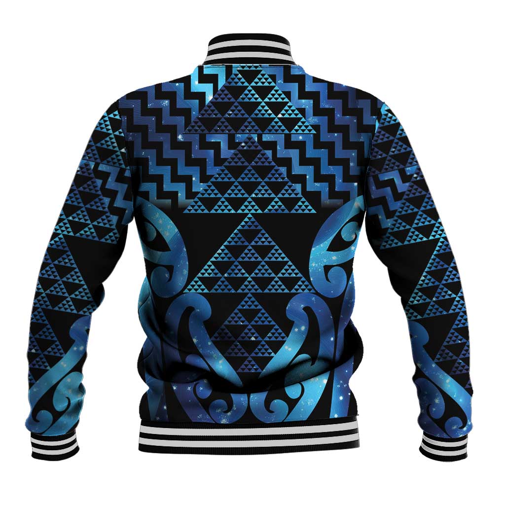 Taniko Motifs Matariki New Zealand Baseball Jacket NZ Niho Taniwha Poutama LT14 - Polynesian Pride