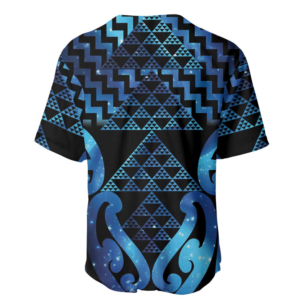 Taniko Motifs Matariki New Zealand Baseball Jersey NZ Niho Taniwha Poutama LT14 - Polynesian Pride