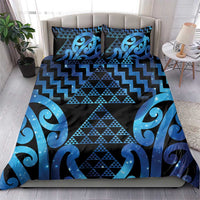 Taniko Motifs Matariki New Zealand Bedding Set NZ Niho Taniwha Poutama LT14 - Polynesian Pride