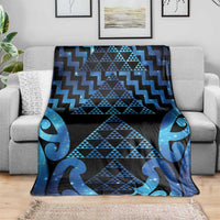 Taniko Motifs Matariki New Zealand Blanket NZ Niho Taniwha Poutama LT14 - Polynesian Pride