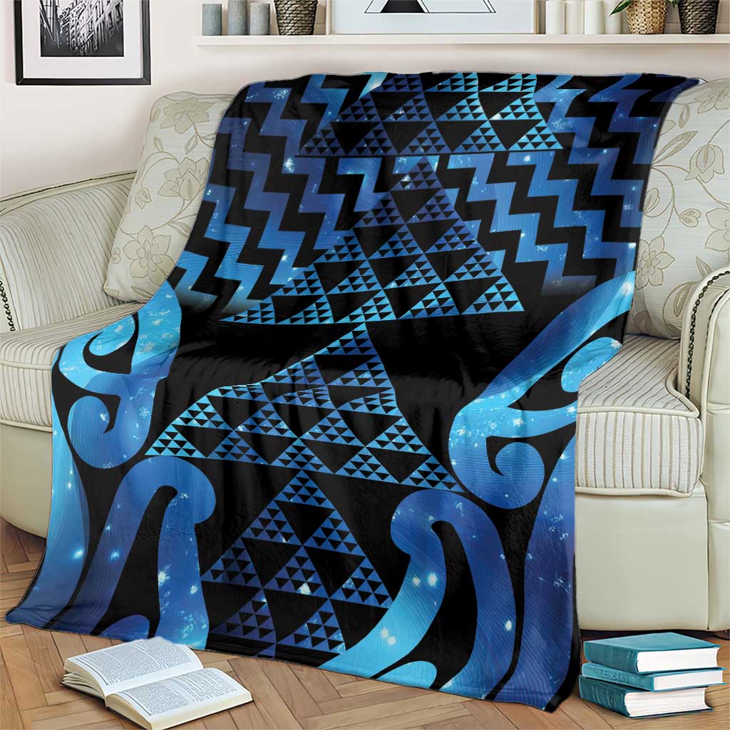 Taniko Motifs Matariki New Zealand Blanket NZ Niho Taniwha Poutama LT14 - Polynesian Pride