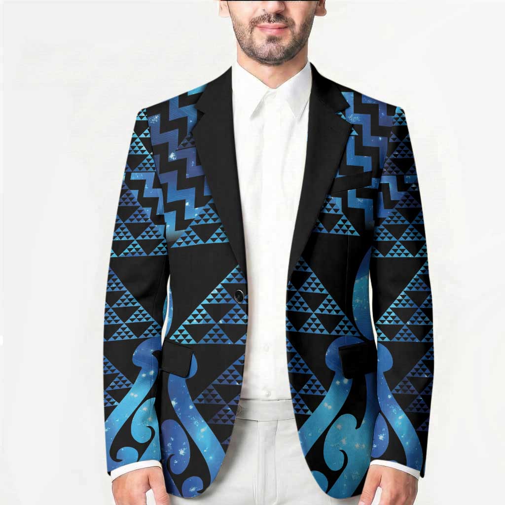Taniko Motifs Matariki New Zealand Blazer NZ Niho Taniwha Poutama LT14 - Polynesian Pride