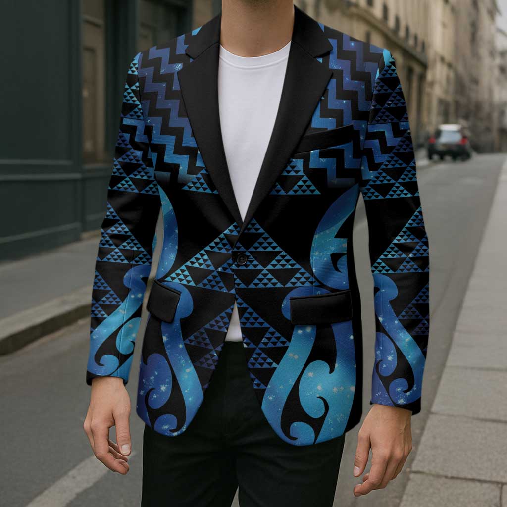 Taniko Motifs Matariki New Zealand Blazer NZ Niho Taniwha Poutama LT14 - Polynesian Pride