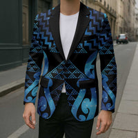 Taniko Motifs Matariki New Zealand Blazer NZ Niho Taniwha Poutama LT14 - Polynesian Pride