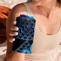 Taniko Motifs Matariki New Zealand 4 in 1 Can Cooler Tumbler NZ Niho Taniwha Poutama LT14 - Polynesian Pride