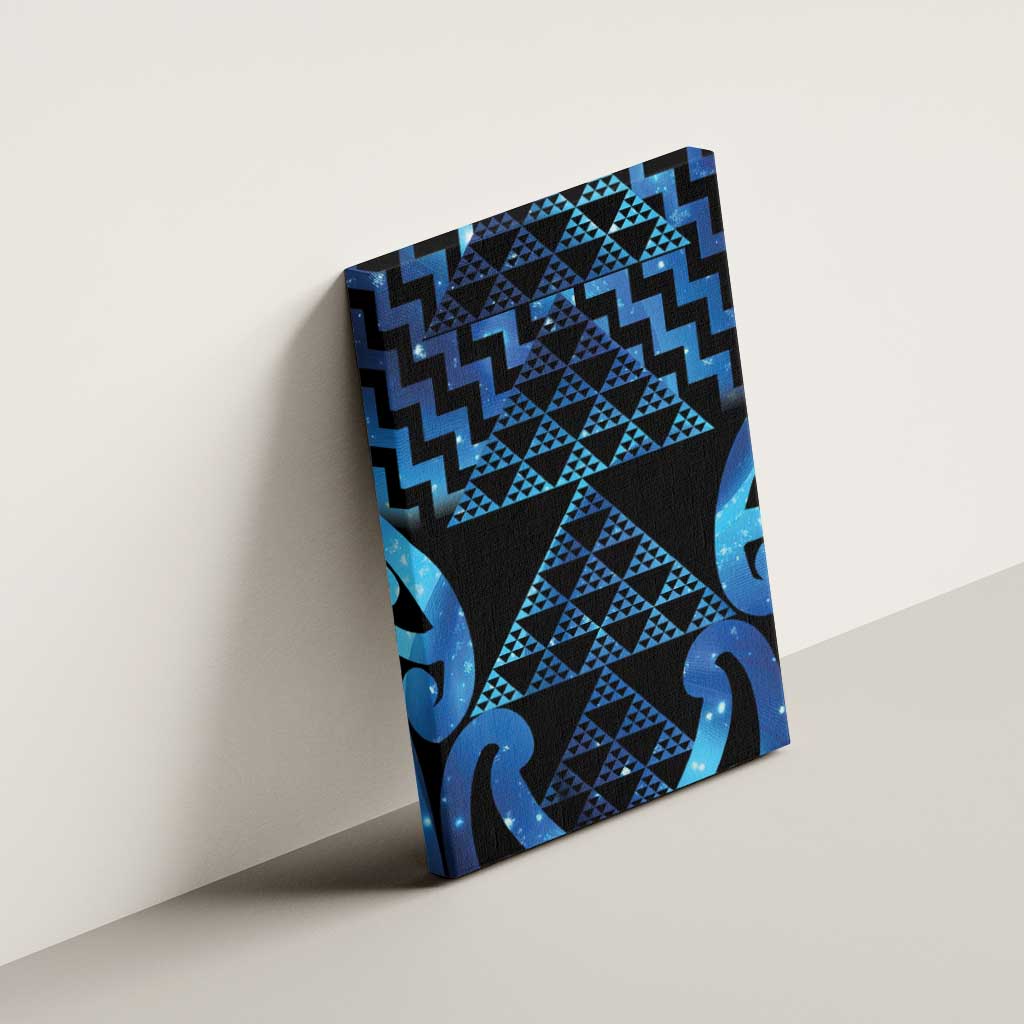 Taniko Motifs Matariki New Zealand Canvas Wall Art NZ Niho Taniwha Poutama LT14 - Polynesian Pride