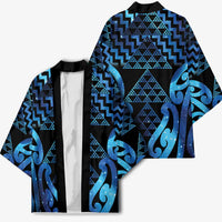 Taniko Motifs Matariki New Zealand Kimono NZ Niho Taniwha Poutama