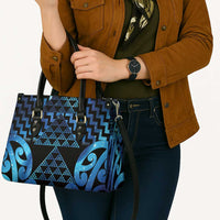 Taniko Motifs Matariki New Zealand Leather Bag NZ Niho Taniwha Poutama LT14 - Polynesian Pride