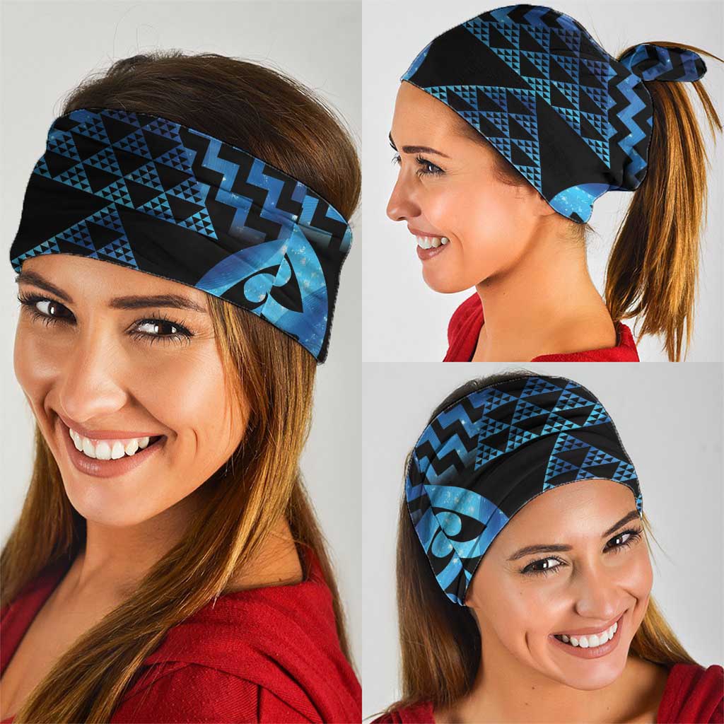 Taniko Motifs Matariki New Zealand Neck Gaiter NZ Niho Taniwha Poutama LT14 - Polynesian Pride