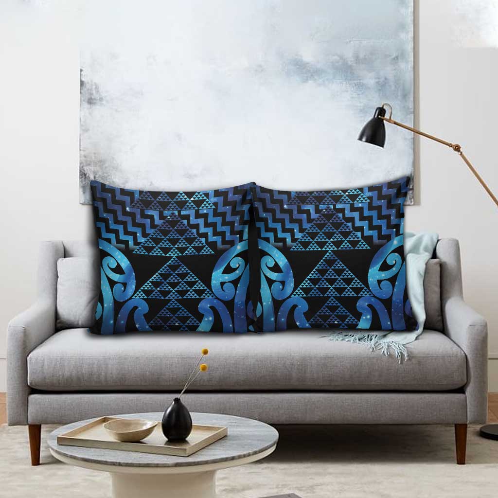 Taniko Motifs Matariki New Zealand Pillow Cover NZ Niho Taniwha Poutama LT14 - Polynesian Pride