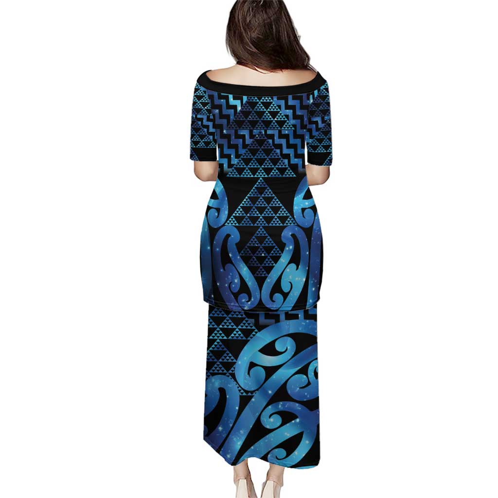 Taniko Motifs Matariki New Zealand Puletasi NZ Niho Taniwha Poutama LT14 - Polynesian Pride