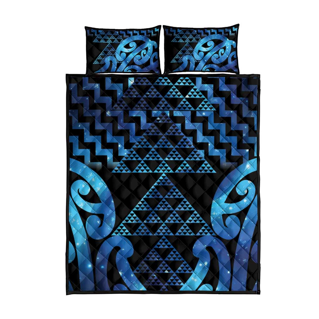 Taniko Motifs Matariki New Zealand Quilt Bed Set NZ Niho Taniwha Poutama LT14 - Polynesian Pride