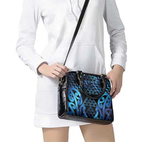 Taniko Motifs Matariki New Zealand Shoulder Handbag NZ Niho Taniwha Poutama LT14 - Polynesian Pride
