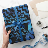 Taniko Motifs Matariki New Zealand Wrapping Paper NZ Niho Taniwha Poutama LT14 - Polynesian Pride
