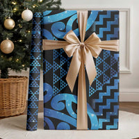 Taniko Motifs Matariki New Zealand Wrapping Paper NZ Niho Taniwha Poutama LT14 - Polynesian Pride