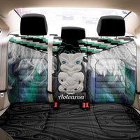 Aotearoa Korowai Motif Back Car Seat Cover Hei Tiki Poutama Maori Pattern