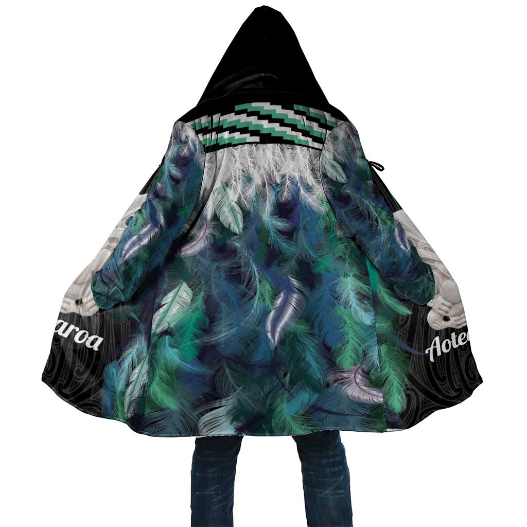 Aotearoa Korowai Motif Cloak Hei Tiki Poutama Maori Pattern - Polynesian Pride
