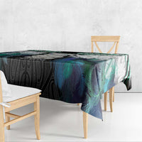 Aotearoa Korowai Motif Tablecloth Hei Tiki Poutama Maori Pattern LT14 - Polynesian Pride
