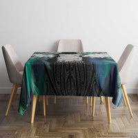 Aotearoa Korowai Motif Tablecloth Hei Tiki Poutama Maori Pattern LT14 - Polynesian Pride