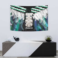 Aotearoa Korowai Motif Tapestry Hei Tiki Poutama Maori Pattern