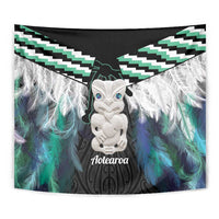 Aotearoa Korowai Motif Tapestry Hei Tiki Poutama Maori Pattern