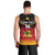 Personalised Papua New Guinea Rugby Men Tank Top PNG Hunters Polynesian Black LT14 - Polynesian Pride