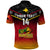 Custom Papua New Guinea Rugby Polo Shirt PNG Hunters Polynesian Black LT14 - Polynesian Pride