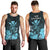 Polynesian Pride King Kamehameha Day Hawaii Men Tank Top Polynesia Tribal Kanaka And Hibiscus Turquoise LT14 - Polynesian Pride