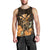 Polynesian Pride King Kamehameha Day Hawaii Men Tank Top Polynesia Tribal Kanaka And Hibiscus Gold LT14 - Polynesian Pride