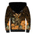 Personalised King Kamehameha Day Hawaii Sherpa Hoodie Polynesia Tribal Kanaka And Hibiscus Gold LT14 - Polynesian Pride