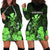 Polynesian Pride King Kamehameha Day Hawaii Hoodie Dress Polynesia Tribal Kanaka And Hibiscus Green LT14 - Polynesian Pride