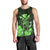 Polynesian Pride King Kamehameha Day Hawaii Men Tank Top Polynesia Tribal Kanaka And Hibiscus Green LT14 - Polynesian Pride