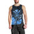 Polynesian Pride King Kamehameha Day Hawaii Men Tank Top Polynesia Tribal Kanaka And Hibiscus Blue LT14 - Polynesian Pride