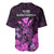 Polynesian Pride King Kamehameha Day Hawaii Baseball Jersey Polynesia Tribal Kanaka And Hibiscus Pink LT14 - Polynesian Pride