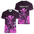 Personalised King Kamehameha Day Hawaii Women V Neck T Shirt Polynesia Tribal Kanaka And Hibiscus Pink LT14 - Polynesian Pride