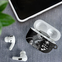 Guam Blue Marlin Fishing AirPods Case Guahan Fish Hook Tattoo Black Version LT14 - Polynesian Pride