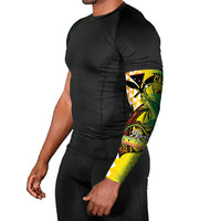 Hawaii Blue Marlin Fishing Arm Sleeves Hawaiian Kanaka Kakau Reggae LT14 - Polynesian Pride