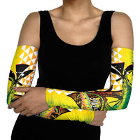 Hawaii Blue Marlin Fishing Arm Sleeves Hawaiian Kanaka Kakau Reggae LT14 - Polynesian Pride