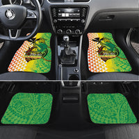 Hawaii Blue Marlin Fishing Car Mats Hawaiian Kanaka Kakau Reggae LT14 Set 4pcs Reggae - Polynesian Pride
