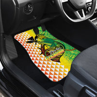 Hawaii Blue Marlin Fishing Car Mats Hawaiian Kanaka Kakau Reggae LT14 - Polynesian Pride
