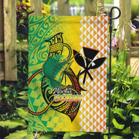 Hawaii Blue Marlin Fishing Garden Flag Hawaiian Kanaka Kakau Reggae LT14 Garden Flag Reggae - Polynesian Pride